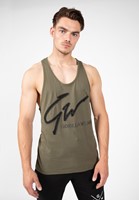 Evansville Tank Top Army Green Uitgelicht