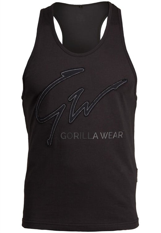 Evansville Tank Top Black Pop1