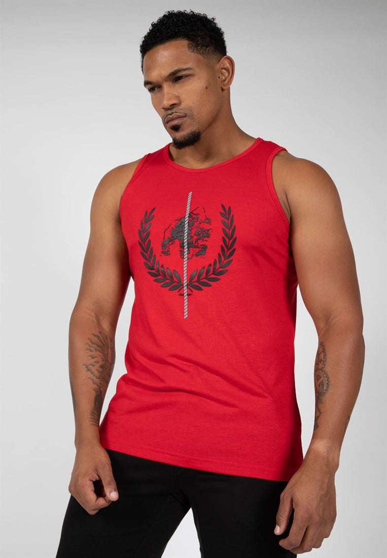 Rock Hill Tank Top Red Gorilla Wear