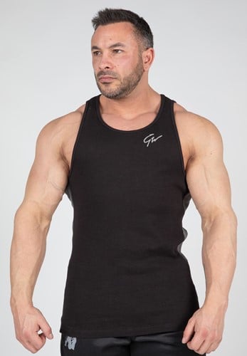 Richmond Rib Tanktop - Zwart/Grijs
