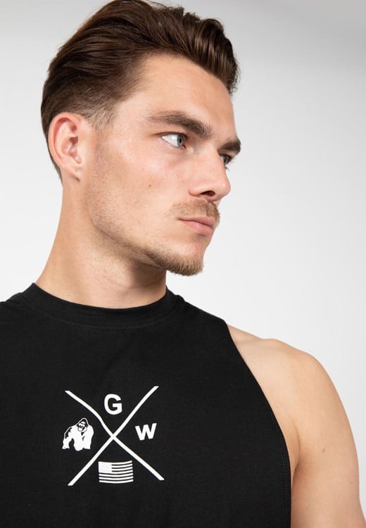 Cisco Tank Top Black Close Up