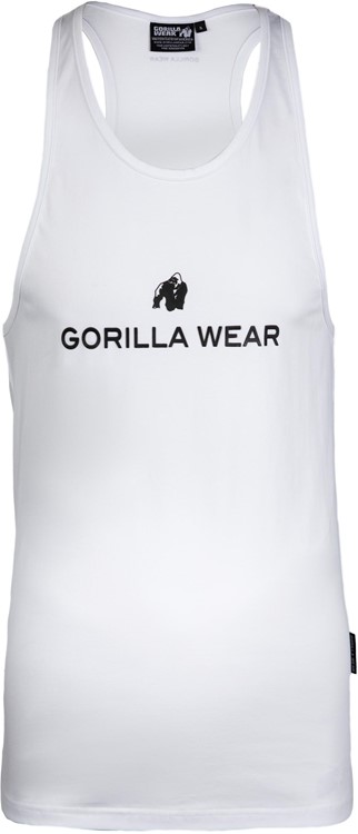 Carter Stretch Tank Top White