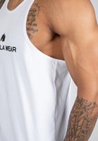 Carter Stretch Tank Top White