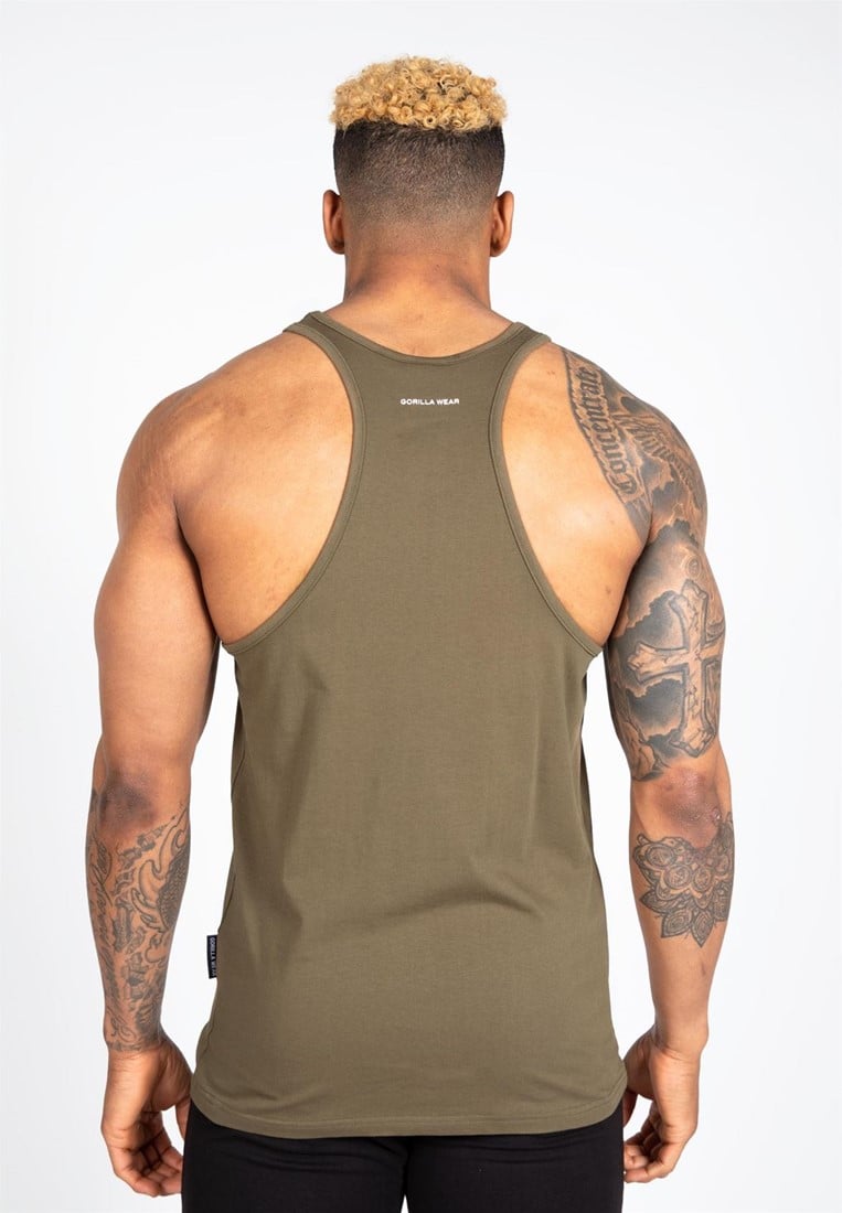 Carter Stretch Tank Top - Green Gorilla Wear