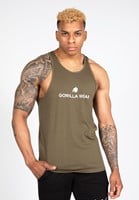 Carter Stretch Tank Top Green