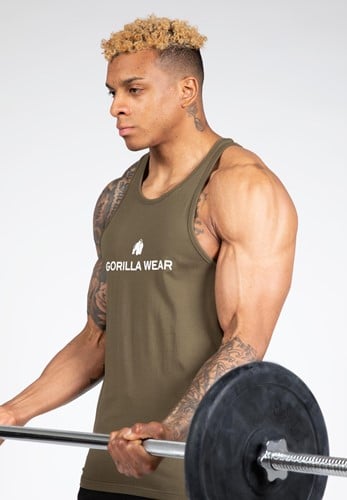 Carter Stretch Tanktop - Armee Grün