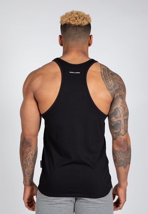 Carter Stretch Tank Top Black