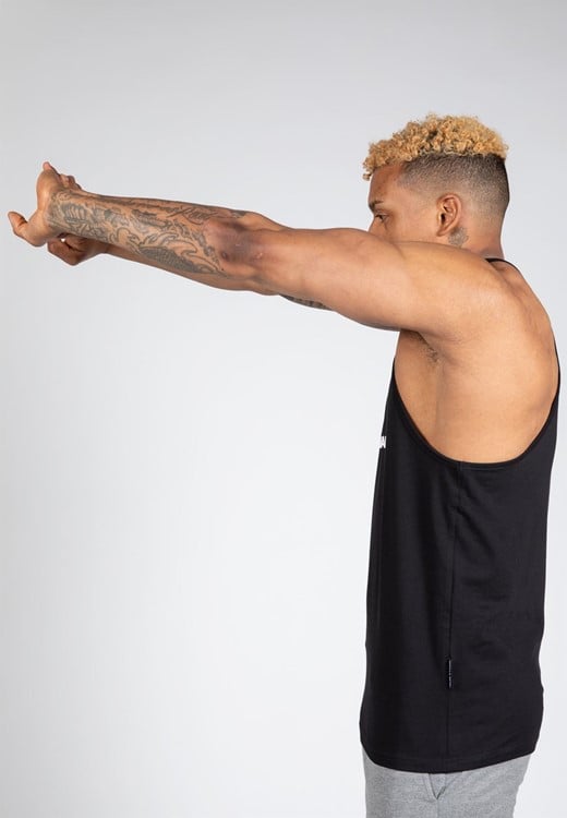 Carter Stretch Tank Top Black