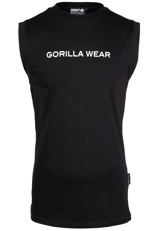 Sorrento Sleeveless T-Shirt Black