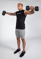 Sorrento Sleeveless T-Shirt Black