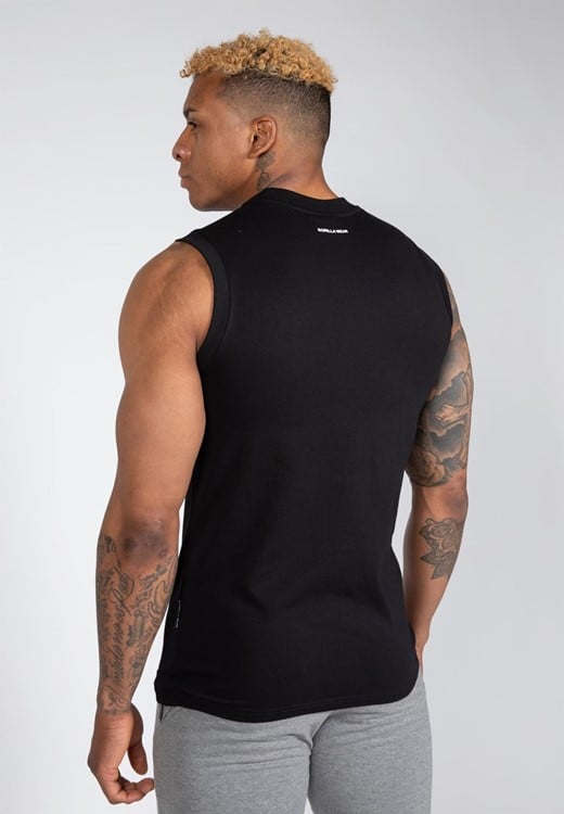 Sorrento Sleeveless T-Shirt Black