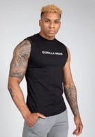 Sorrento Sleeveless T Shirt Black Gorilla Wear
