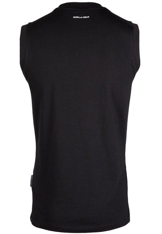 Sorrento Sleeveless T-Shirt Black