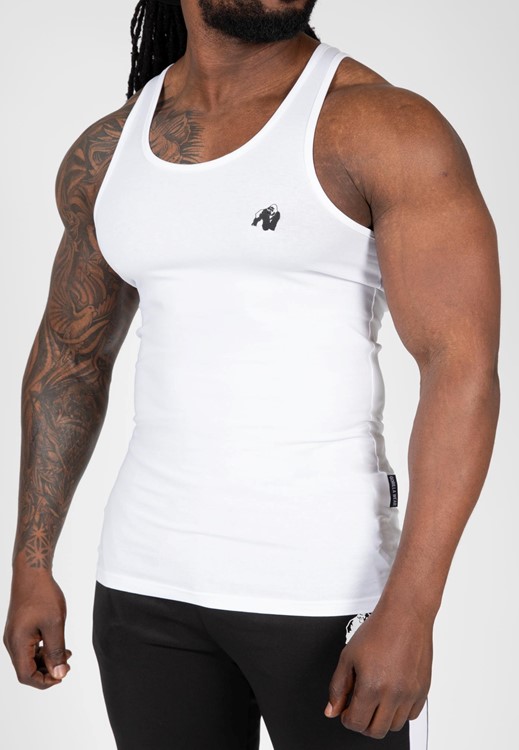 Adams Stretch Tanktop - Wit - 2XL