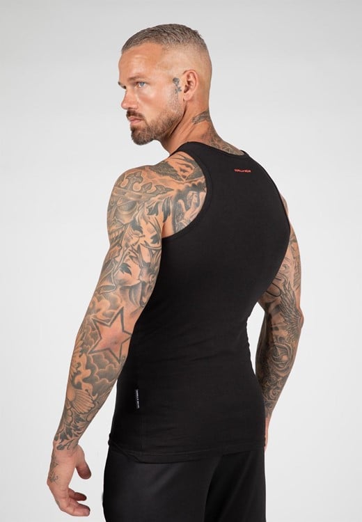 Adams Stretch Tank Top Black