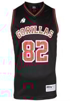 San Mateo Jersey Tank Top Black/Red