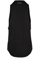 Milo Drop Armhole Tank Top Black