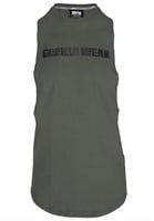 Milo Drop Armhole Tank Top Green