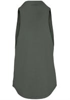Milo Drop Armhole Tank Top Green