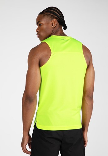 Washington Tank Top Neon Yellow M Gorilla Wear