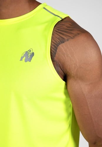 Mens neon yellow tank top clearance
