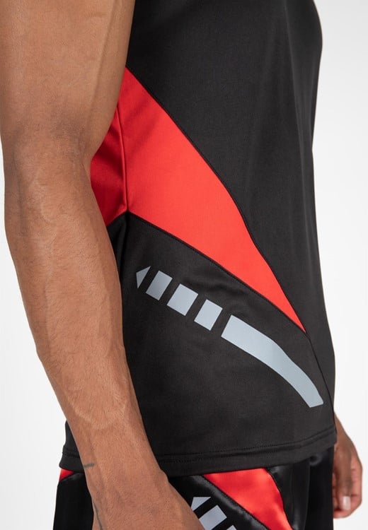 Hornell Tank Top Black/Red
