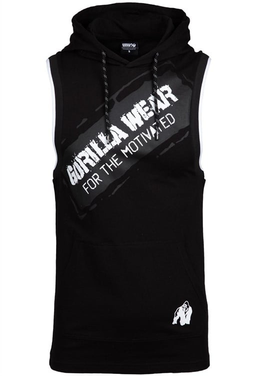 Loretto Hooded Tank Top Black