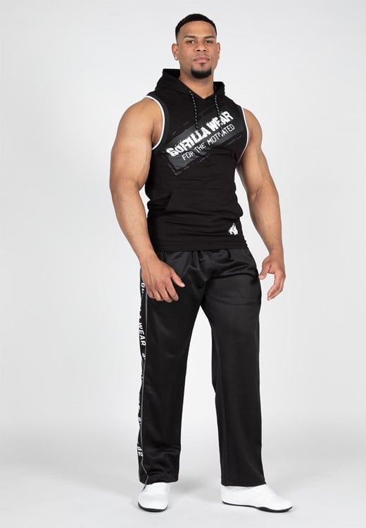 Loretto Hooded Tank Top Black