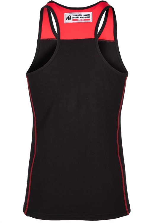 Wallace Tank Top Black/Red
