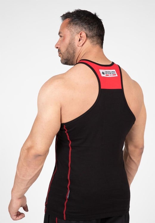Wallace Tank Top Black/Red