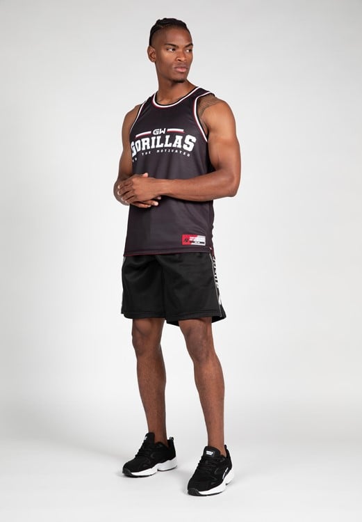 Keene Reversible Tank Top Red/Black
