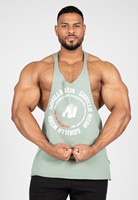 Melrose Camiseta Sin Mangas Tipo Stringer - Verde - S 