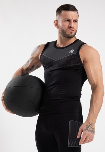 Norton Camiseta Sin Mangas Sin Costuras - Negro