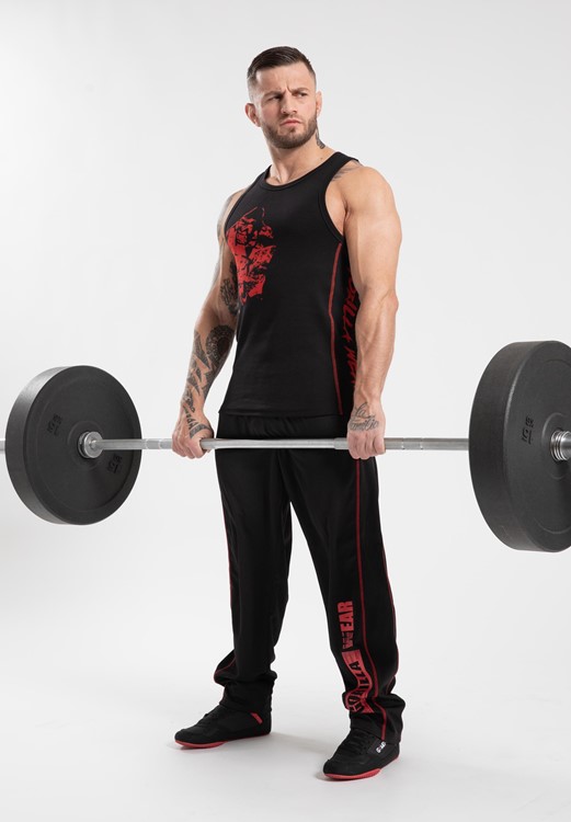 Monterey Tank Top Black/Red