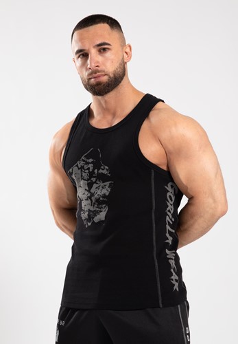 Monterey Camiseta Sin Mangas - Negro/Gris