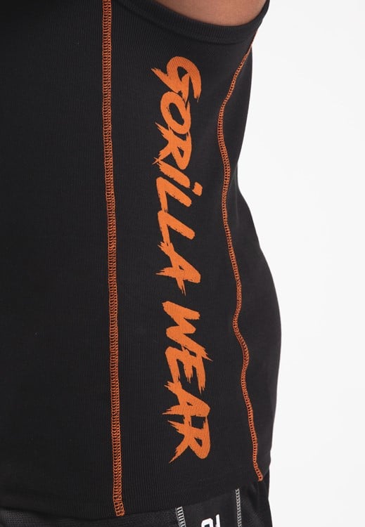 Monterey Tank Top Black/Orange