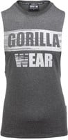 Lopez Drop Armhole Tank Top - Gray