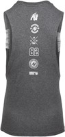 Lopez Drop Armhole Tank Top - Gray