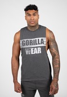 Lopez Drop Armhole Tanktop - Dunkelgrauer Mergel - S