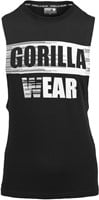 Lopez Drop Armhole Tank Top - Black
