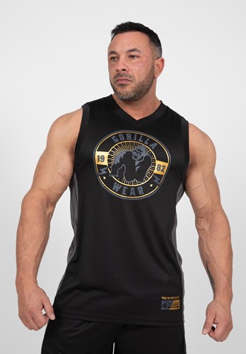 Orlando Camiseta Sin Mangas Tipo Jersey - Negro
