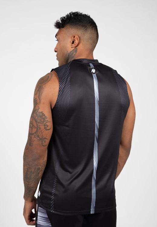 Clayton Tank Top - Black/Gold