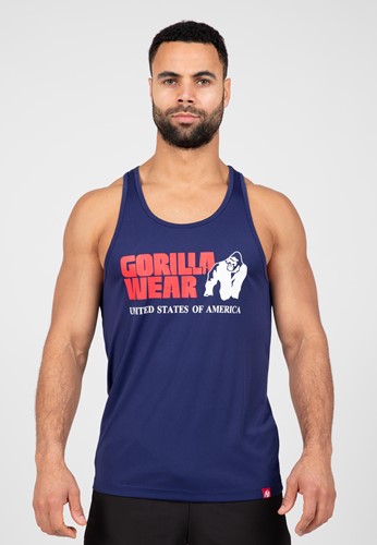 Camiseta De Entrenamiento Clasica Sin Mangas - Azul Marino