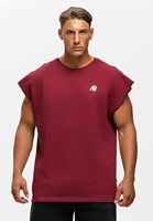 Bouse Cut Off Tank Top Burgundy