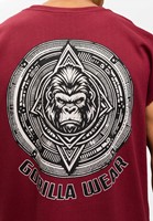 Bouse Cut Off Tank Top Burgundy