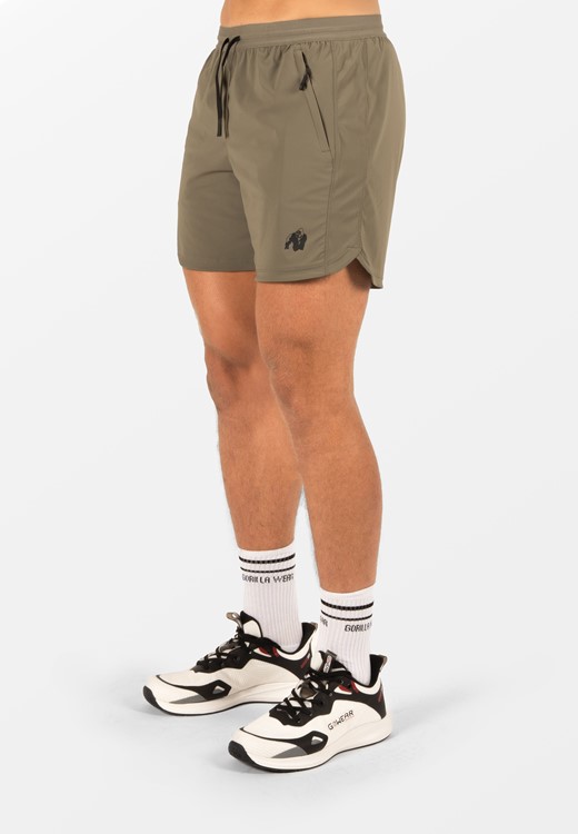Colton Shorts - Armee Grün - S