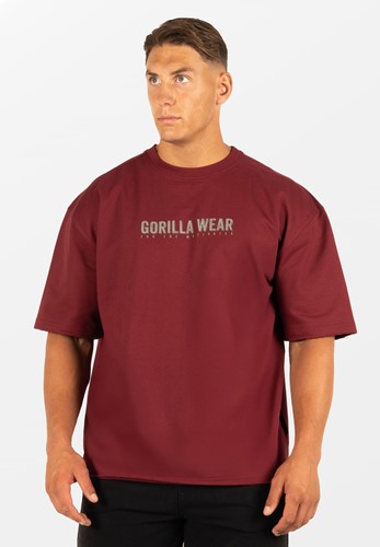 Callaway T-Shirt Oversize - Bordeaux