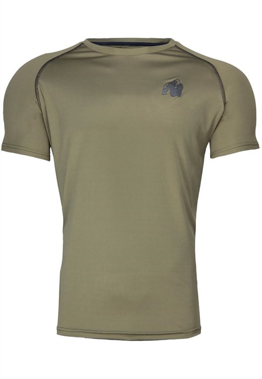 Performance T-Shirt Army Green Pop1
