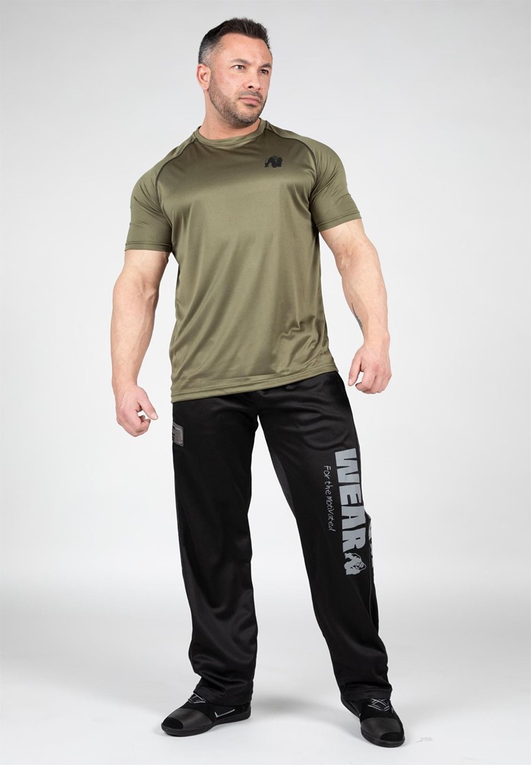 army green pocket t shirt