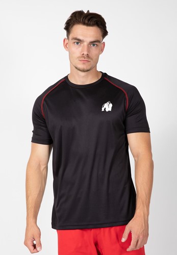 Red tape black t shirt top